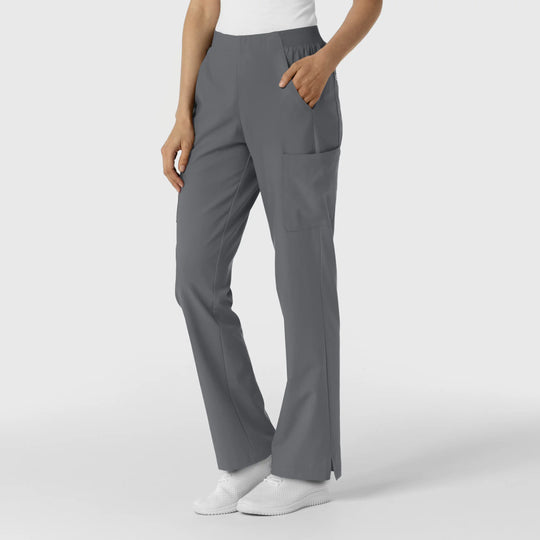Wink Scrubs Women's Cargo Utility Scrub Pant Pewter | scrub-supply.com