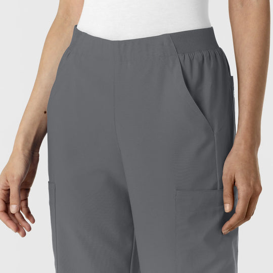Wink Scrubs Women's Cargo Utility Scrub Pant Pewter | scrub-supply.com