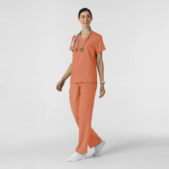Wink Scrubs Women's Cargo Utility Scrub Pant Terracotta | scrub-supply.com