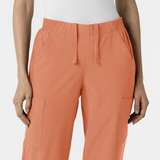 Wink Scrubs Women's Cargo Utility Scrub Pant Terracotta | scrub-supply.com