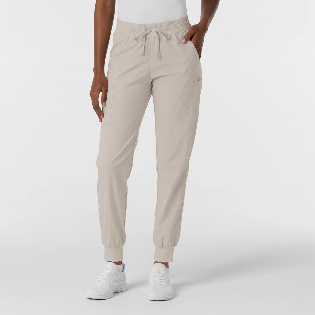 Wink Scrubs Women's Boundless Jogger Scrub Pant Cloud | scrub-supply.com