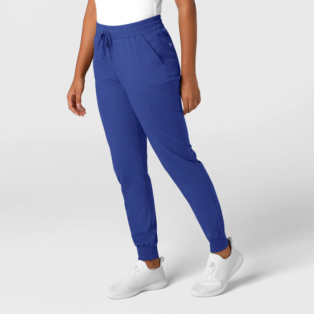 Wink Scrubs Women's Boundless Jogger Scrub Pant Galaxy Blue | scrub-supply.com