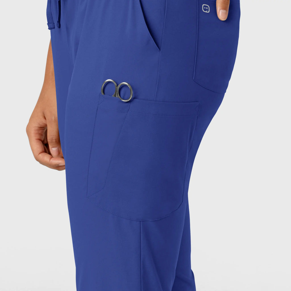 Wink Scrubs Women's Boundless Jogger Scrub Pant Galaxy Blue | scrub-supply.com