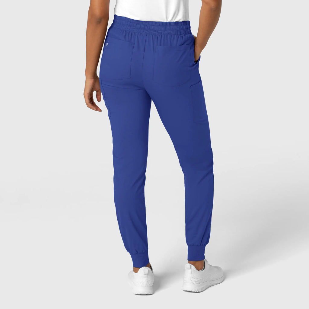 Wink Scrubs Women's Boundless Jogger Scrub Pant Galaxy Blue | scrub-supply.com