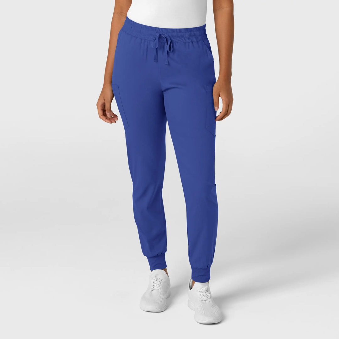 Wink Scrubs Women's Boundless Jogger Scrub Pant Galaxy Blue | scrub-supply.com