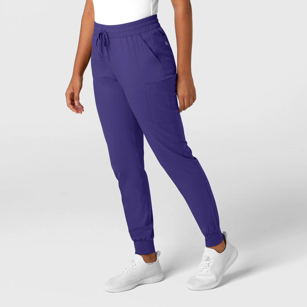 Wink Scrubs Women's Boundless Jogger Scrub Pant Grape | scrub-supply.com