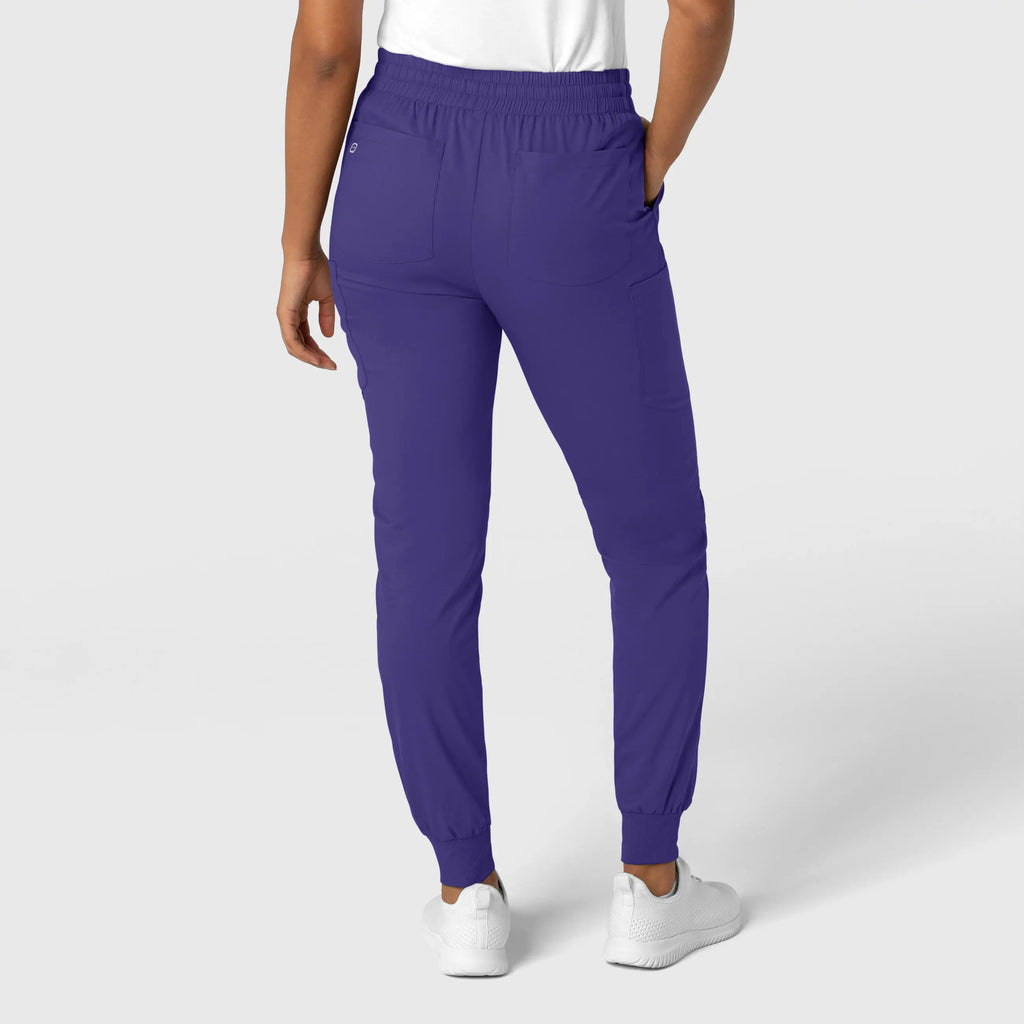 Wink Scrubs Women's Boundless Jogger Scrub Pant Grape | scrub-supply.com