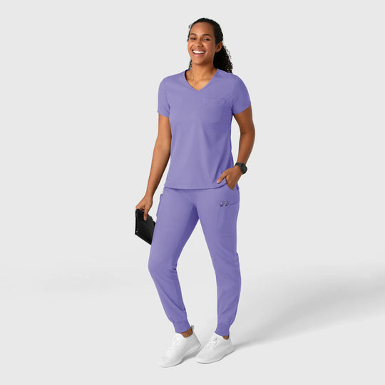Wink Scrubs Women's Boundless Jogger Scrub Pant Iris Purple | scrub-supply.com