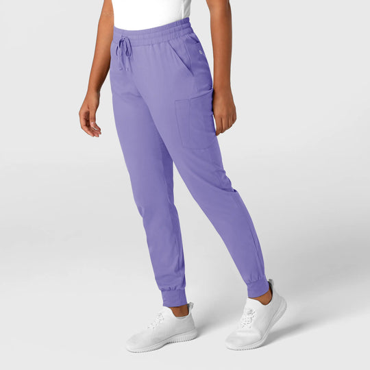 Wink Scrubs Women's Boundless Jogger Scrub Pant Iris Purple | scrub-supply.com