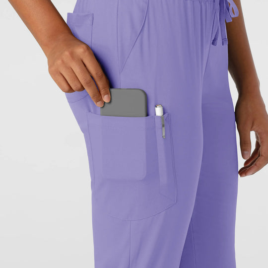 Wink Scrubs Women's Boundless Jogger Scrub Pant Iris Purple | scrub-supply.com