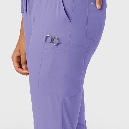 Wink Scrubs Women's Boundless Jogger Scrub Pant Iris Purple | scrub-supply.com