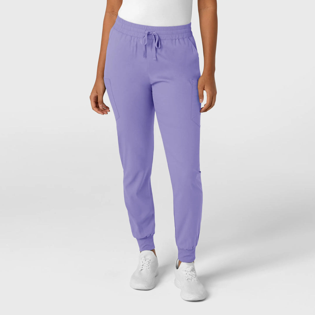 Wink Scrubs Women's Boundless Jogger Scrub Pant Iris Purple | scrub-supply.com