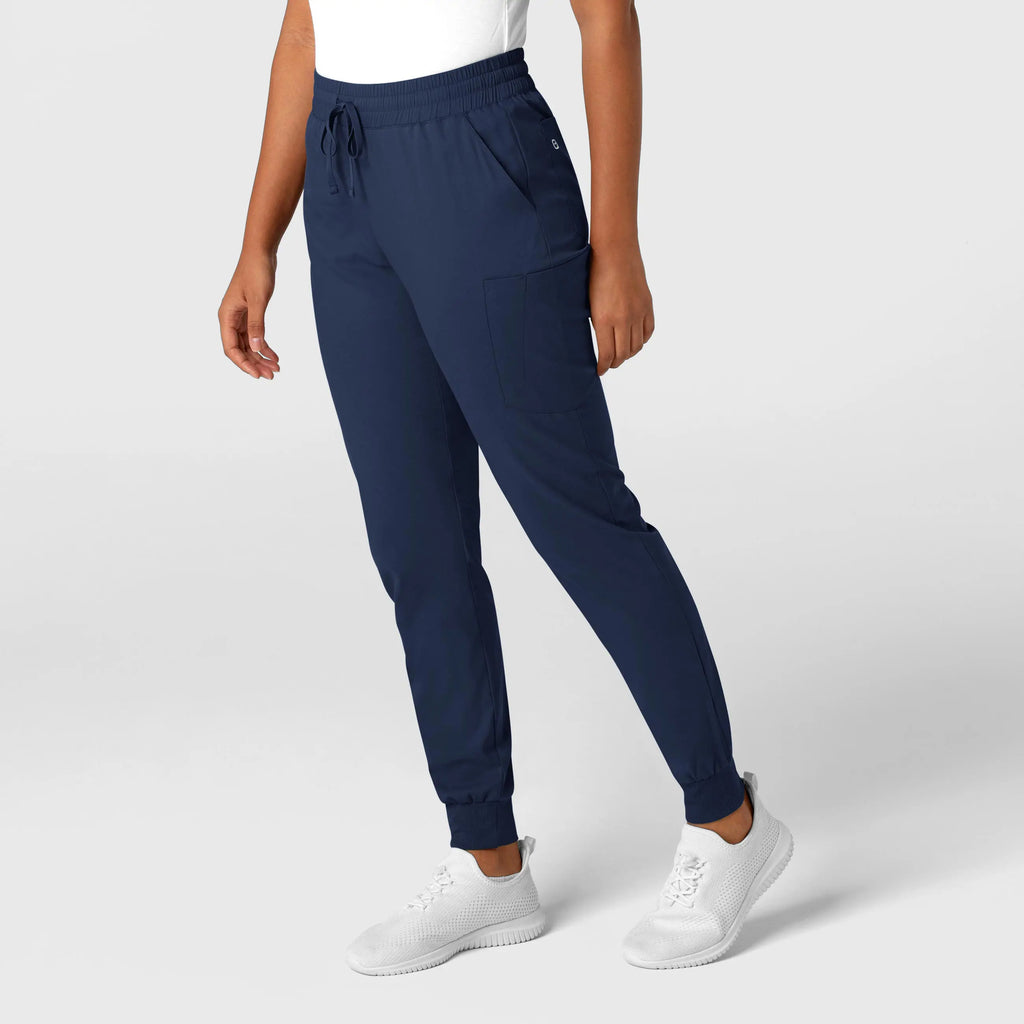 Wink Scrubs Women's Boundless Jogger Scrub Pant Navy | scrub-supply.com