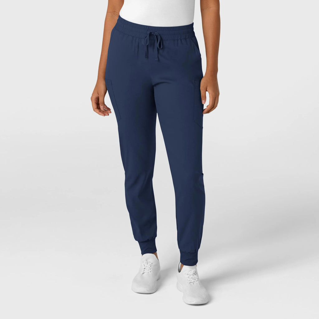 Wink Scrubs Women's Boundless Jogger Scrub Pant Navy | scrub-supply.com