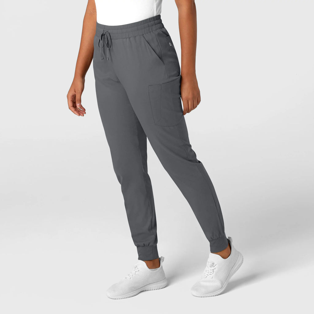 Wink Scrubs Women's Boundless Jogger Scrub Pant Pewter | scrub-supply.com