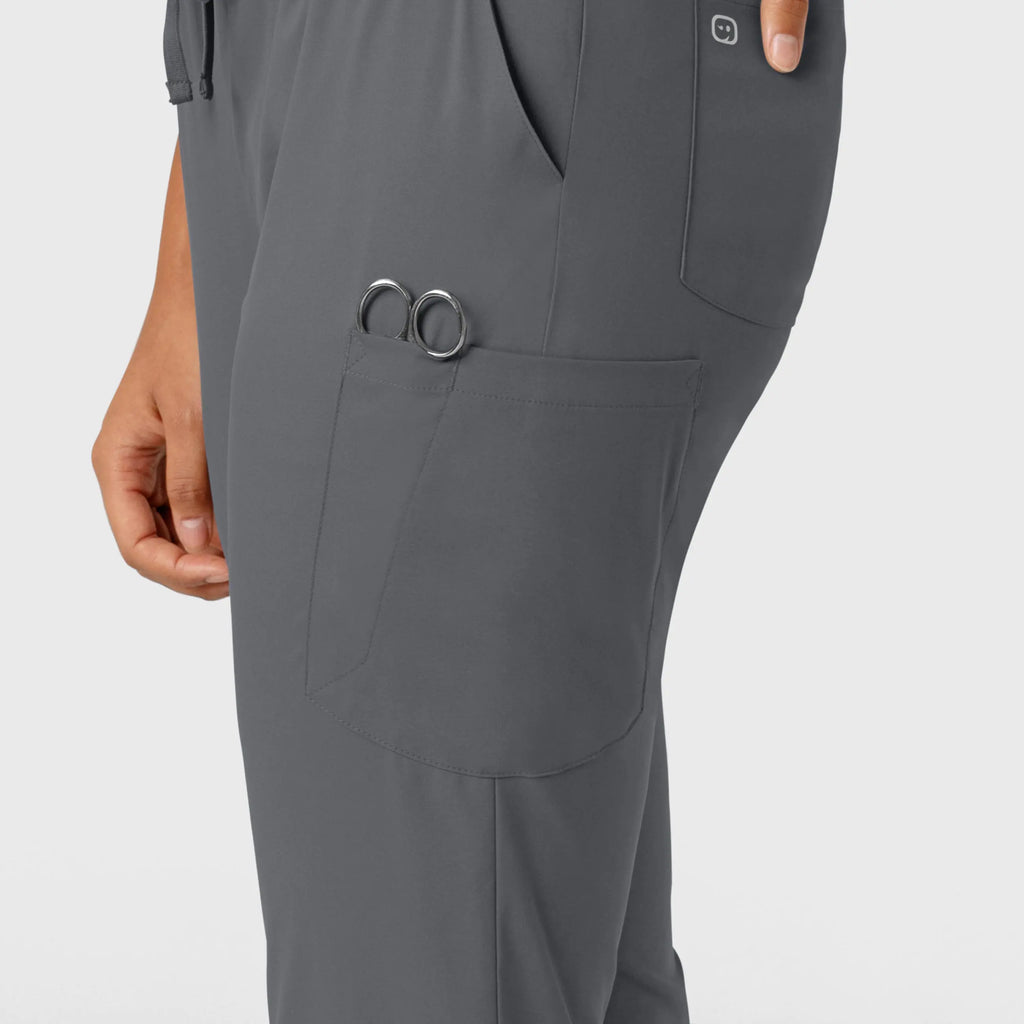 Wink Scrubs Women's Boundless Jogger Scrub Pant Pewter | scrub-supply.com