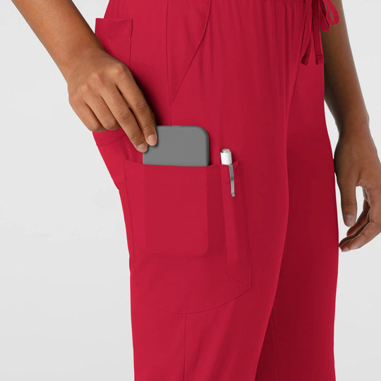 Wink Scrubs Women's Boundless Jogger Scrub Pant Red | scrub-supply.com
