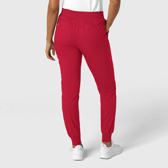 Wink Scrubs Women's Boundless Jogger Scrub Pant Red | scrub-supply.com