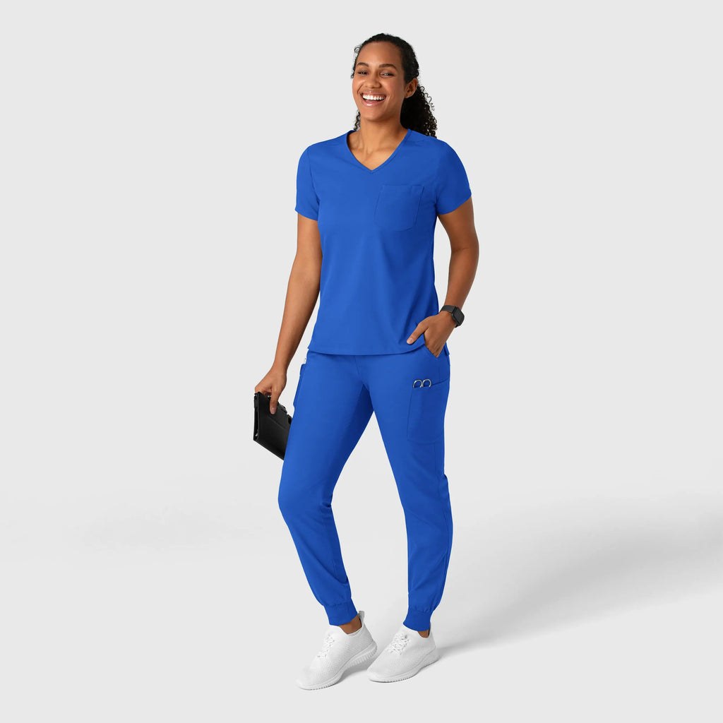 Wink Scrubs Women's Boundless Jogger Scrub Pant Royal Blue | scrub-supply.com