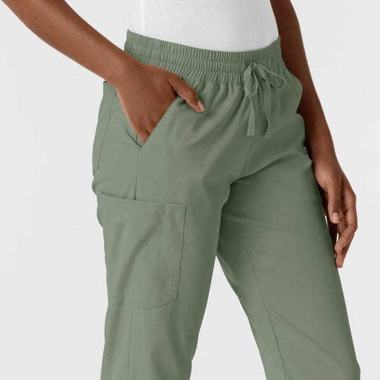 Wink Scrubs Women's Boundless Jogger Scrub Pant Sage | scrub-supply.com