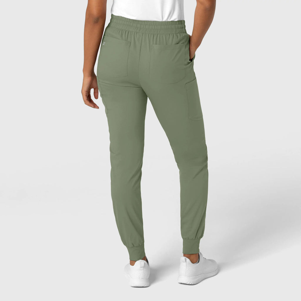 Wink Scrubs Women's Boundless Jogger Scrub Pant Sage | scrub-supply.com