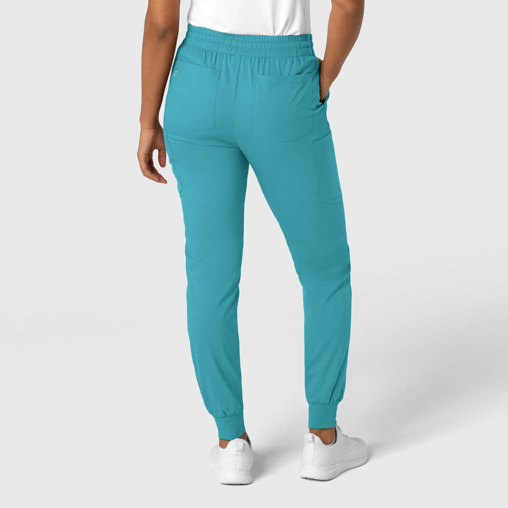 Wink Scrubs Women's Boundless Jogger Scrub Pant Teal | scrub-supply.com