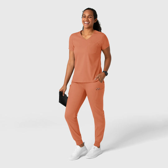 Wink Scrubs Women's Boundless Jogger Scrub Pant Terracotta | scrub-supply.com