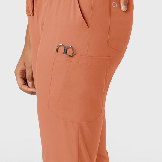 Wink Scrubs Women's Boundless Jogger Scrub Pant Terracotta | scrub-supply.com