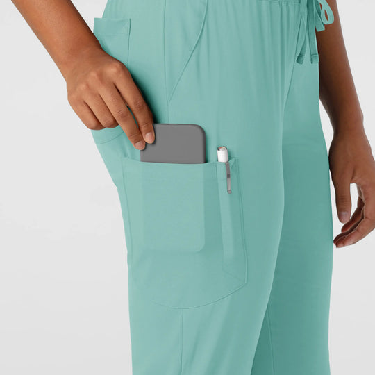 Wink Scrubs Women's Boundless Jogger Scrub Pant Turquoise | scrub-supply.com