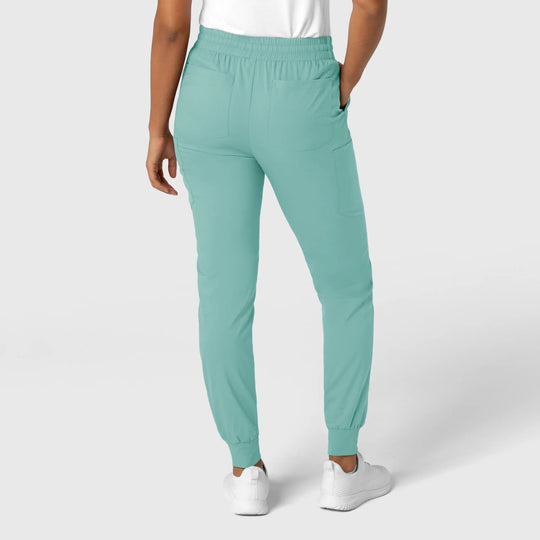 Wink Scrubs Women's Boundless Jogger Scrub Pant Turquoise | scrub-supply.com