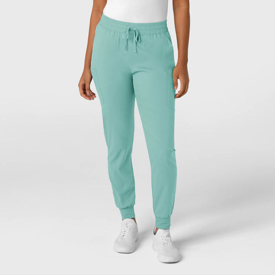 Wink Scrubs Women's Boundless Jogger Scrub Pant Turquoise | scrub-supply.com