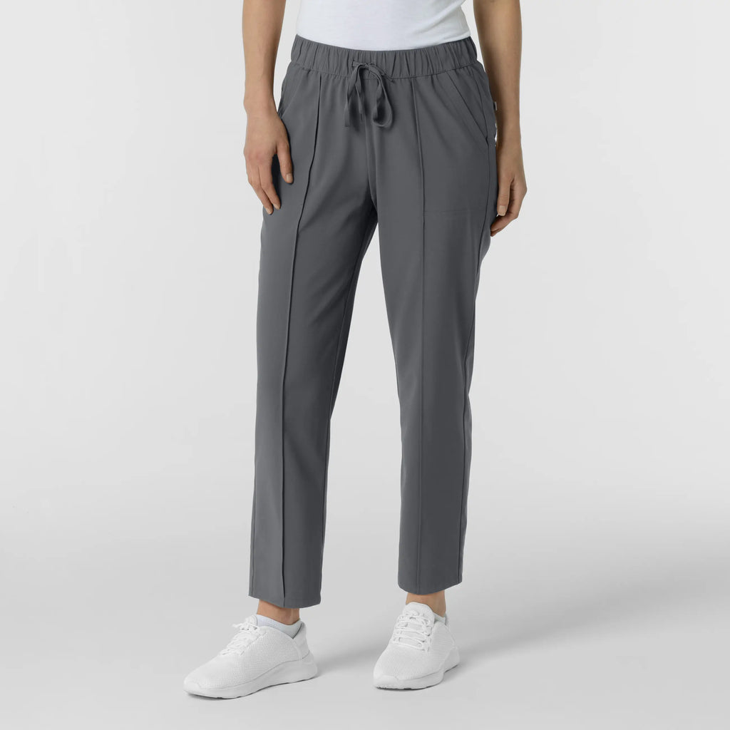 Wink Scrubs Women's Pintuck Scrub Pant Pewter | scrub-supply.com
