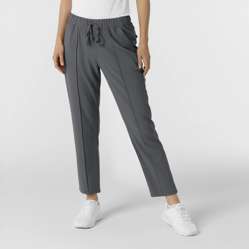 Wink Scrubs Women's Pintuck Scrub Pant Pewter | scrub-supply.com