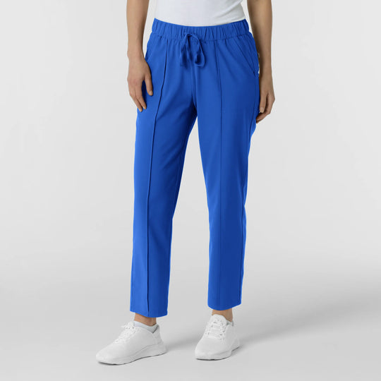 Wink Scrubs Women's Pintuck Scrub Pant Royal Blue | scrub-supply.com