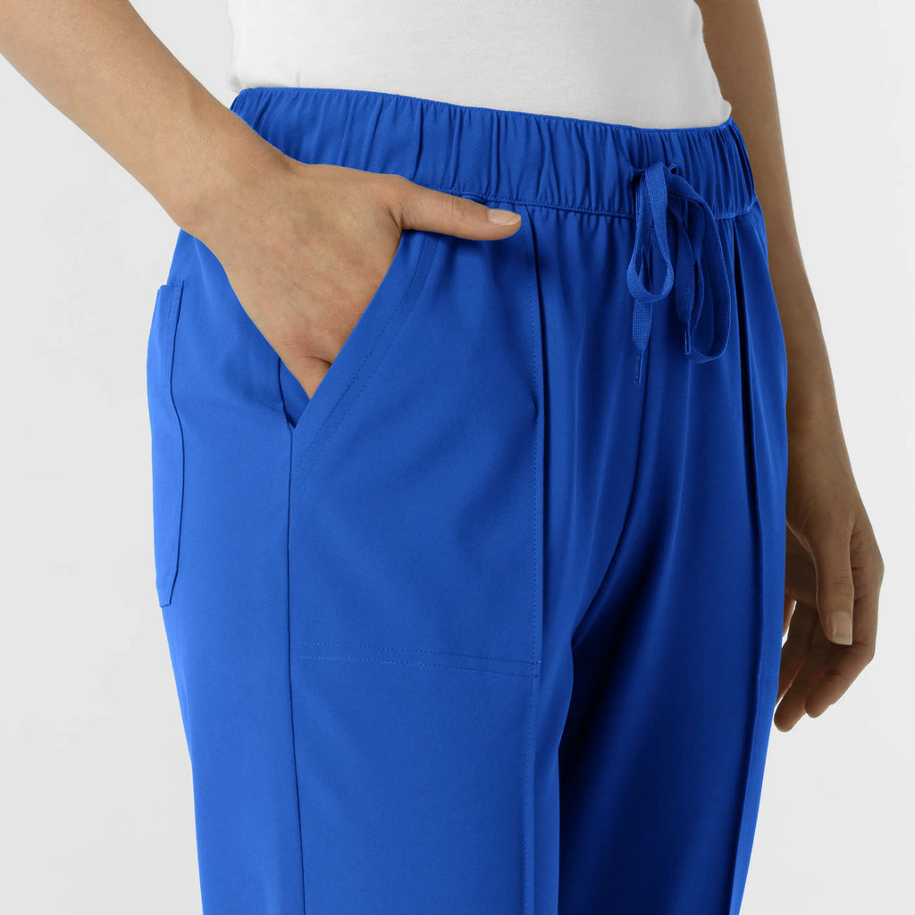 Wink Scrubs Women's Pintuck Scrub Pant Royal Blue | scrub-supply.com