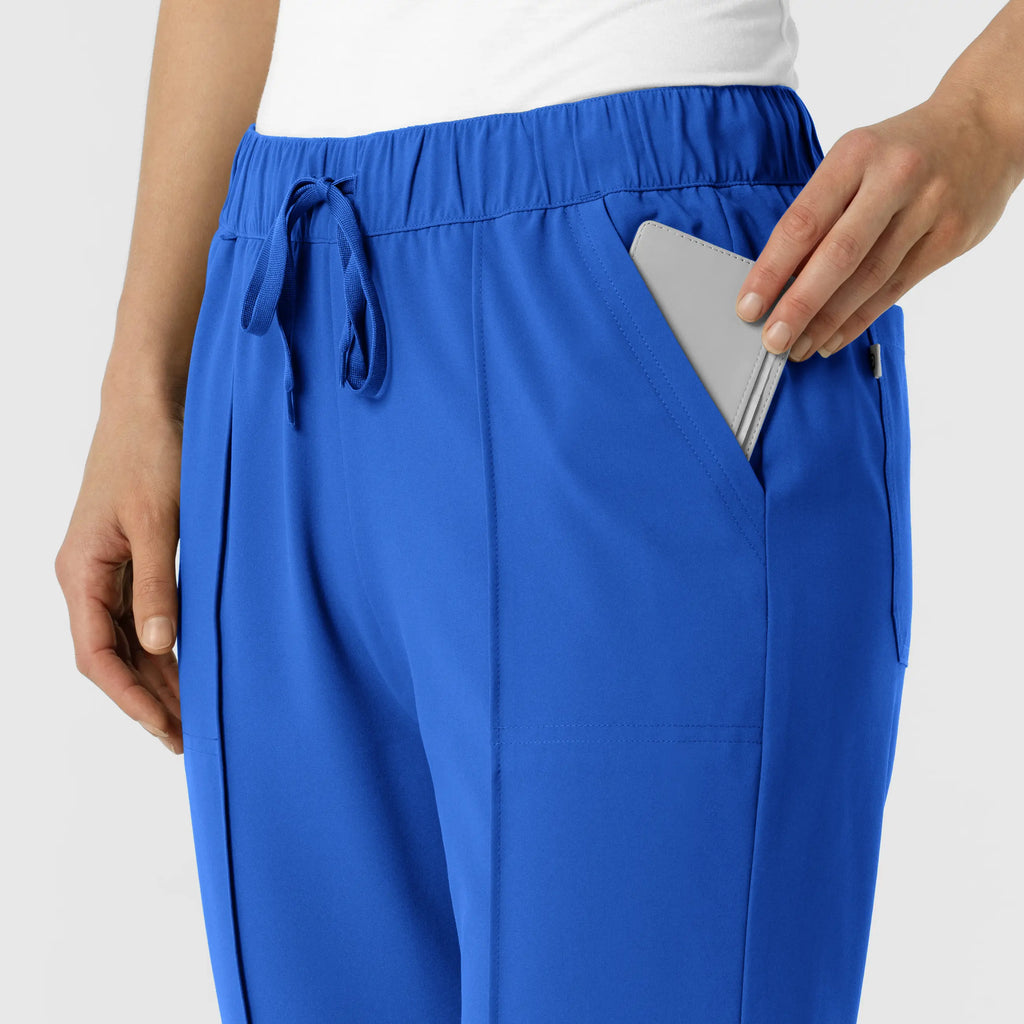 Wink Scrubs Women's Pintuck Scrub Pant Royal Blue | scrub-supply.com