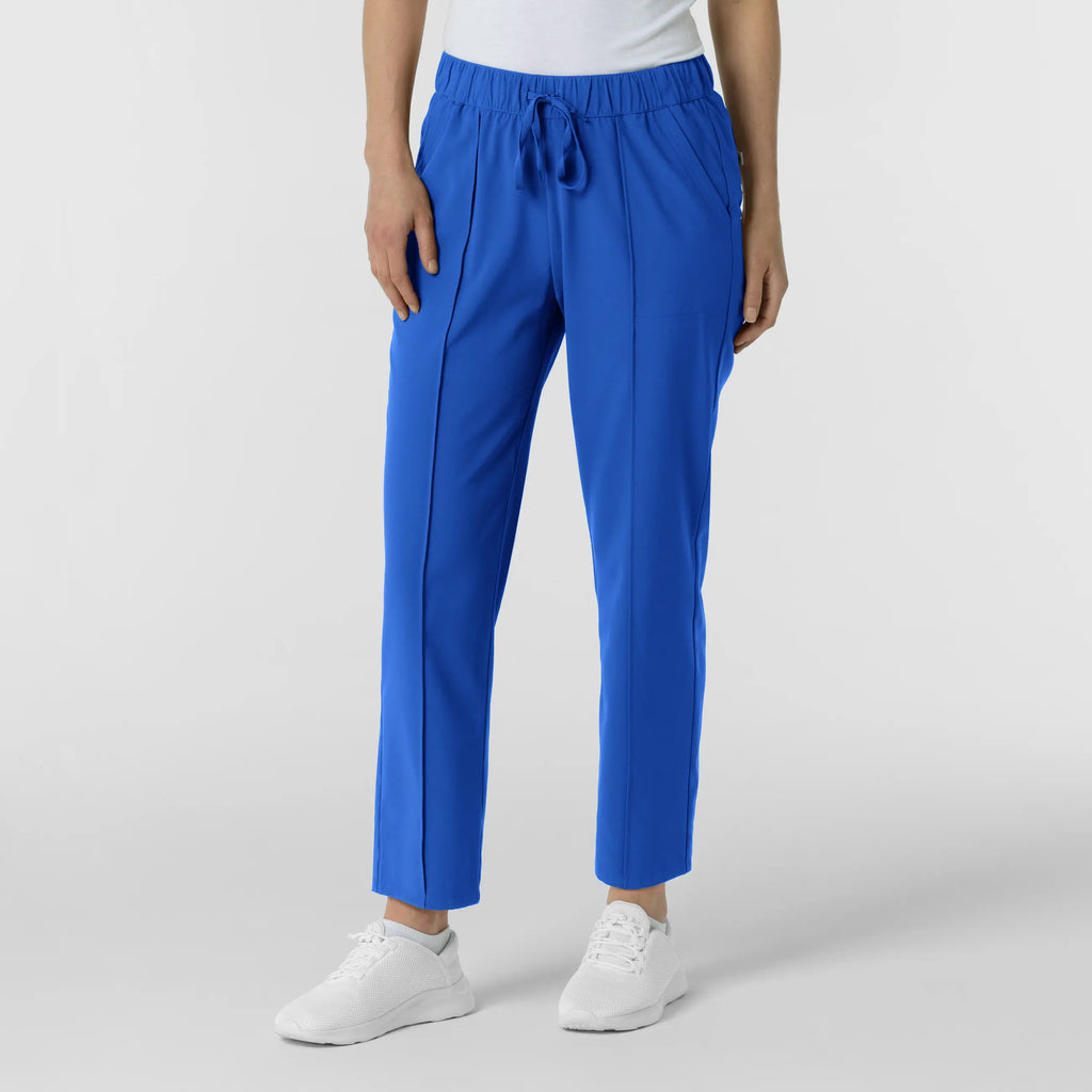 Wink Scrubs Women's Pintuck Scrub Pant Royal Blue | scrub-supply.com