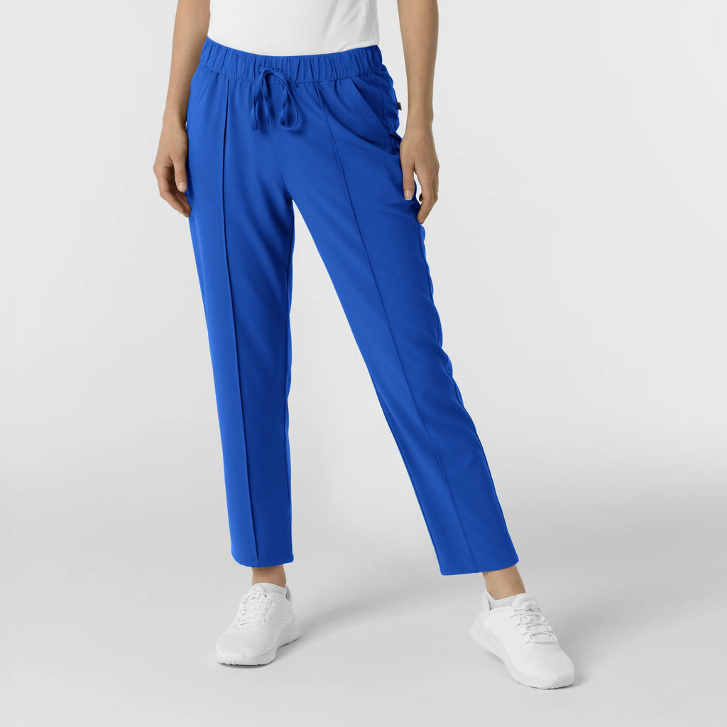 Wink Scrubs Women's Pintuck Scrub Pant Royal Blue | scrub-supply.com