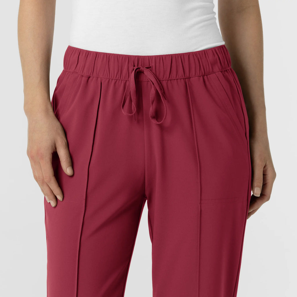 Wink Scrubs Women's Pintuck Scrub Pant Ruby | scrub-supply.com