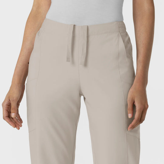 Wink Scrubs Women's Flat Front Cargo Scrub Pant Cloud | scrub-supply.com