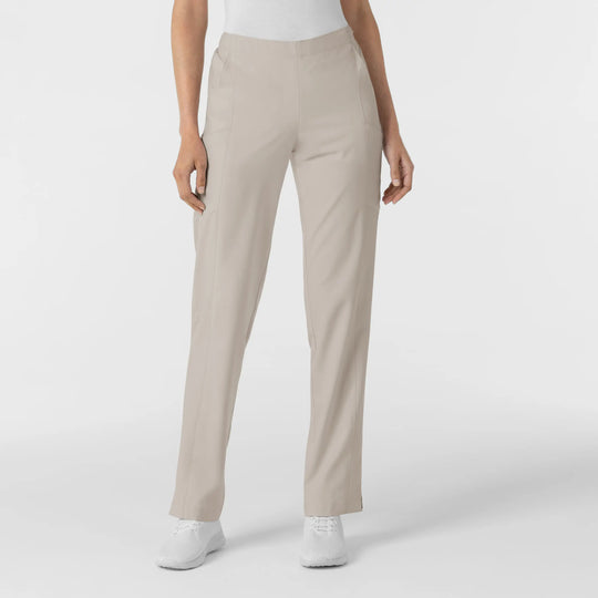 Wink Scrubs Women's Flat Front Cargo Scrub Pant Cloud | scrub-supply.com