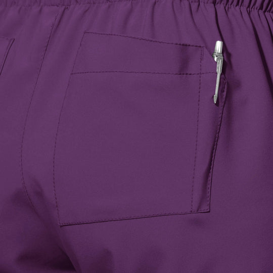 Wink Scrubs Women's Flat Front Cargo Scrub Pant Eggplant | scrub-supply.com