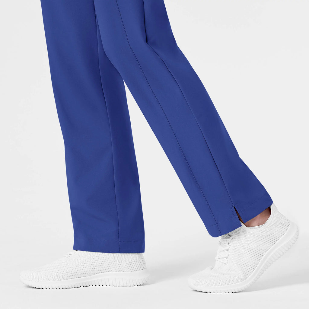 Wink Scrubs Women's Flat Front Cargo Scrub Pant Galaxy Blue | scrub-supply.com