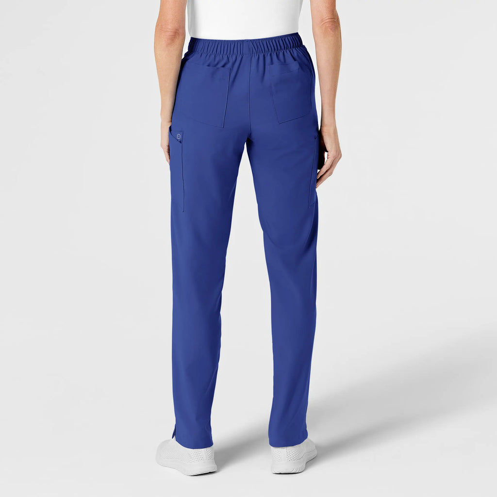 Wink Scrubs Women's Flat Front Cargo Scrub Pant Galaxy Blue | scrub-supply.com