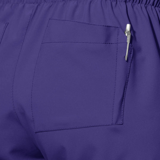 Wink Scrubs Women's Flat Front Cargo Scrub Pant Grape | scrub-supply.com
