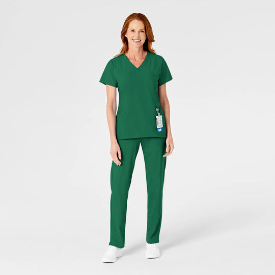 Wink Scrubs Women's Flat Front Cargo Scrub Pant Hunter | scrub-supply.com