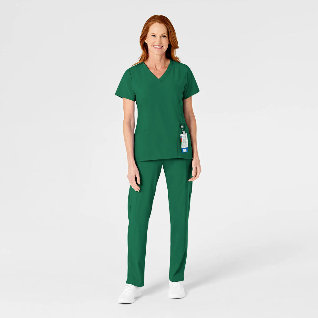 Wink Scrubs Women's Flat Front Cargo Scrub Pant Hunter | scrub-supply.com