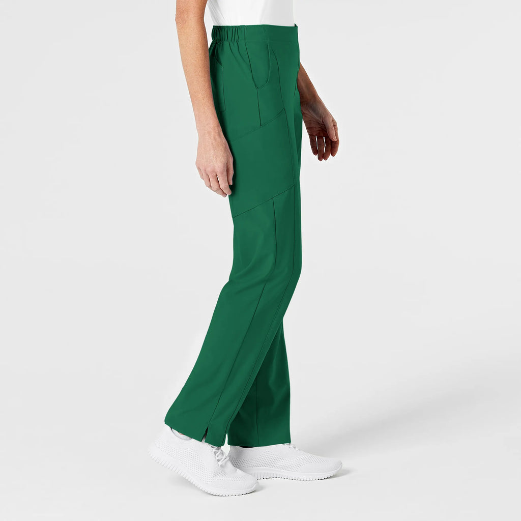 Wink Scrubs Women's Flat Front Cargo Scrub Pant Hunter | scrub-supply.com