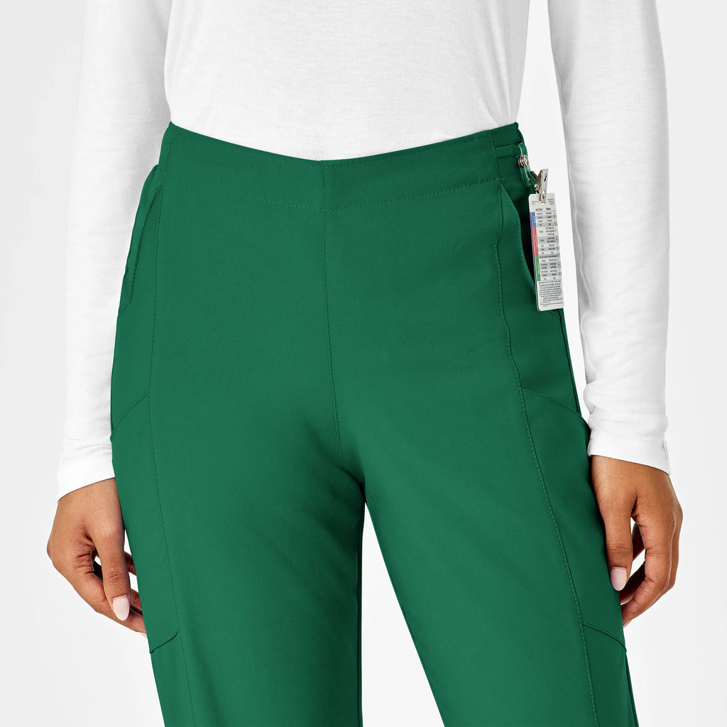 Wink Scrubs Women's Flat Front Cargo Scrub Pant Hunter | scrub-supply.com