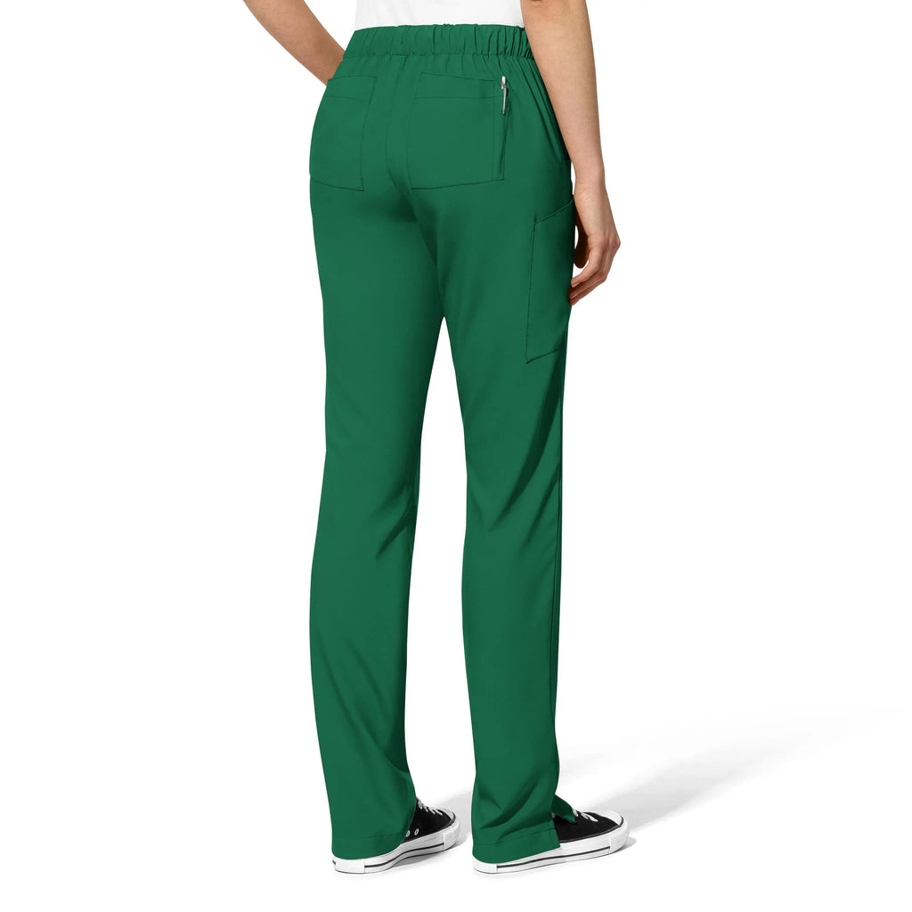 Wink Scrubs Women's Flat Front Cargo Scrub Pant Hunter | scrub-supply.com